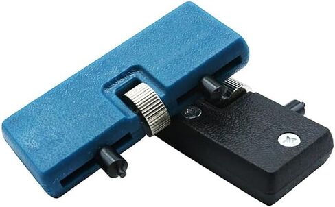 1 Pcs Adjustable Watch Opener Back Case Tool Press Closer Remover Wrench Screw Wrench Repair Kits Tools Watch Battery Remover (blue) in Saudi Arabia
