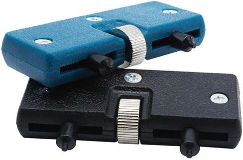 1 Pcs Adjustable Watch Opener Back Case Tool Press Closer Remover Wrench Screw Wrench Repair Kits Tools Watch Battery Remover (blue) in Saudi Arabia