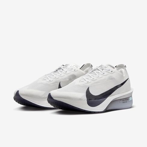 Nike Vaporfly 4 Women's Road Racing Shoes (HF6412-100, White/Obsidian Mist/Pure Platinum/Gridiron) in Saudi Arabia