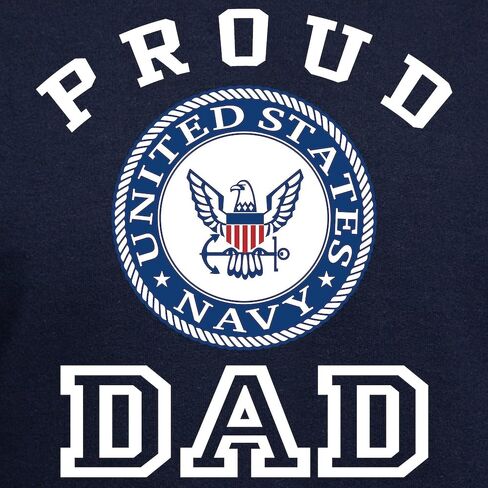 CafePress Proud US Navy Dad Hoodie (Dark) Men's Dark Rgular Fit Hoodie in Saudi Arabia