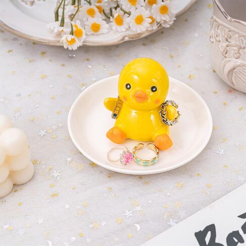 Cute Turtle Ring Holder Dish, Ceramic Jewelry Holder Preppy Room Decor, Turtle Gifts for Women Birthday Christmas Wedding in Saudi Arabia