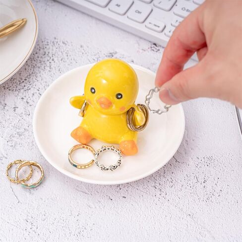 Cute Turtle Ring Holder Dish, Ceramic Jewelry Holder Preppy Room Decor, Turtle Gifts for Women Birthday Christmas Wedding in Saudi Arabia
