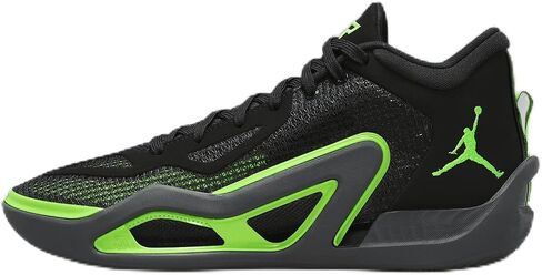 NIKE Tatum 1 Basketball Shoes (DZ3324-003, Black/Anthracite/Green Strike) Size 11.5 in Saudi Arabia