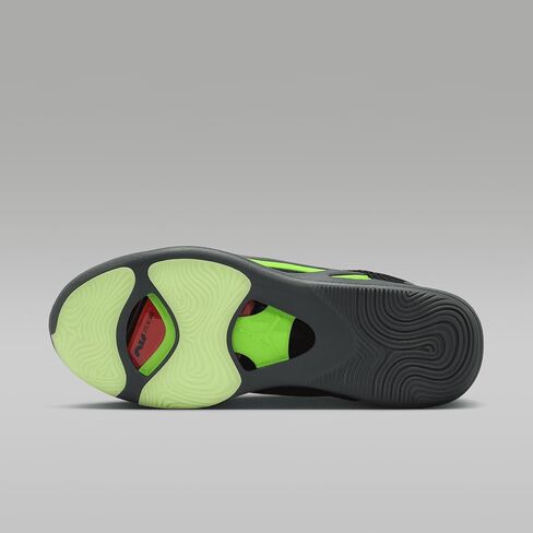 NIKE Tatum 1 Basketball Shoes (DZ3324-003, Black/Anthracite/Green Strike) Size 11.5 in Saudi Arabia