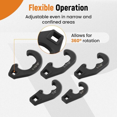 مجموعة أدوات ضبط قضيب ربط وذراع بيتمان من maxpeedingrods، متوافقة مع سقاطة محرك 1/2 بوصة، أداة تعديل أكمام نهاية قضيب الربط لسيارة Chevy Ford Chrysler إلخ. معظم سيارات الدفع الرباعي والشاحنات in Kuwait