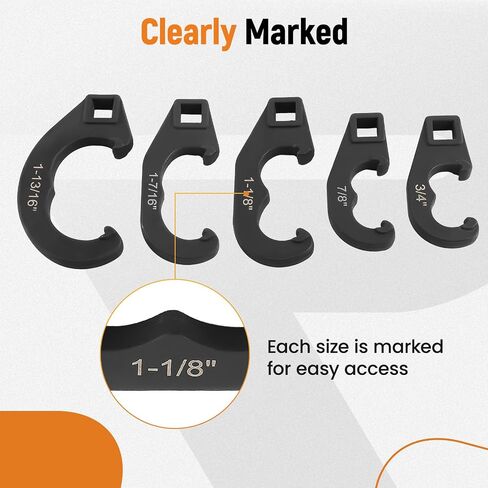 مجموعة أدوات ضبط قضيب ربط وذراع بيتمان من maxpeedingrods، متوافقة مع سقاطة محرك 1/2 بوصة، أداة تعديل أكمام نهاية قضيب الربط لسيارة Chevy Ford Chrysler إلخ. معظم سيارات الدفع الرباعي والشاحنات in Kuwait
