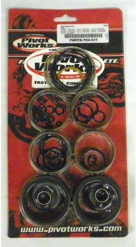 Rareelectrical New Fork Rebuild Kit Compatible With Ktm Mxc 250Cc Mxc 450 Hp Sx-F 450 Hp Sx 250Cc Sx 525 Hp Mxc 300 Hp Mxc 125Cc Sx 125Cc Mxc 525 Hp Sx 200Cc Exc 250Cc By Pwffk-T04-531 in Saudi Arabia