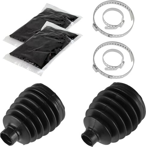 Caltric Rear Axle Outer Inner Cv Boot Kit Compatible with Polaris Rzr 4 800 Efi 2011-2014 in Saudi Arabia