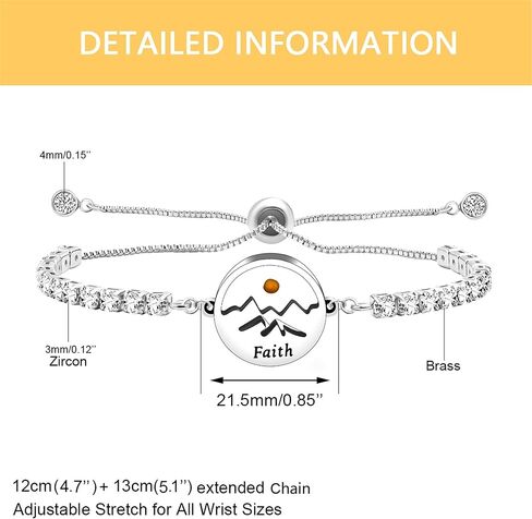 سلسلة التنس المكعبة من الزركونيوم قابلة للتعديل من سلسلة بولو المنزلقة سوار بذور الخردل مجوهرات الإيمان اللذيذة للنساء in Kuwait