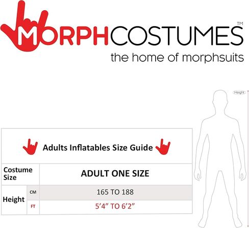 Morph Chicken Costume Adult, Inflatable Chicken Costume Adult, Animal Costumes for Men, Halloween Costumes for Adults in Saudi Arabia