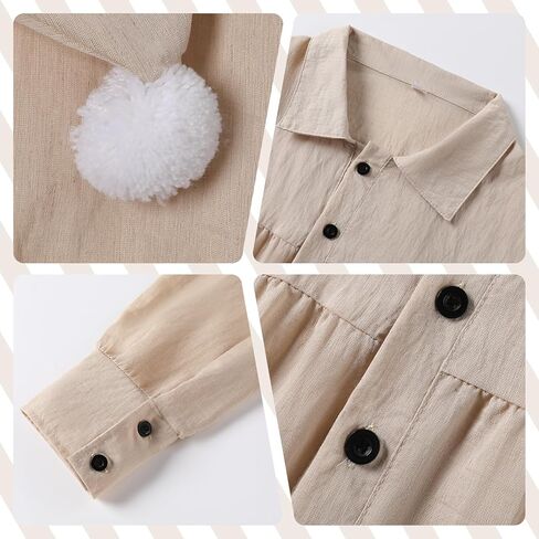 4 قطع مجموعات Pjs للرجال مع قبعة نوم ليلية للرجال نظارات عتيقة وحامل شموع زي بيجامة الهالوين in Kuwait