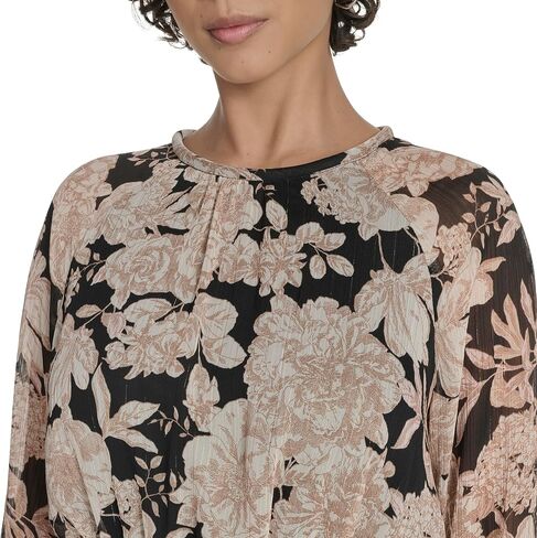 Tommy Hilfiger Women's Long Sleeves Tie Waist Maxi Dress in Saudi Arabia