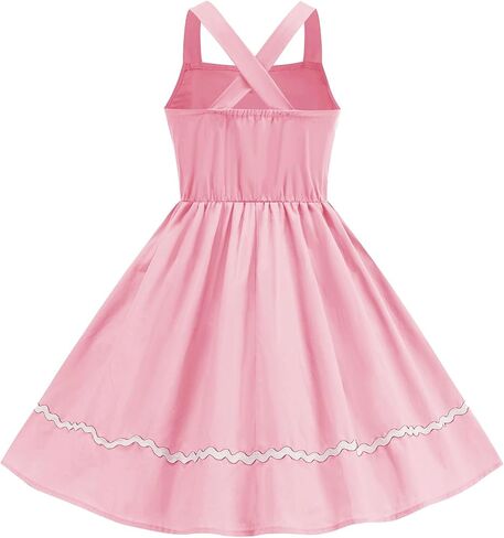 1950s فساتين خمر للفتيات 50s Bowknot حزام 40's 50's نمط اللباس للأطفال 1960s أودري هيبورن روكابيلي سوينغ اللباس in Kuwait