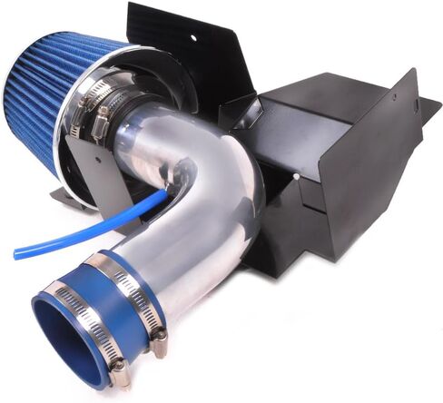 مدخل هواء أداء INTAKEKAI (متوافق مع موديلات 2010-2014 VW GOLF TDI 2.0L / 2007-2014 VW EOS 2.0L / 2009-2014 VW CC 2.0L / 2012-2014 VW BEETLE 2.0L L4 TURBOCHARGED) (أحمر) in Kuwait