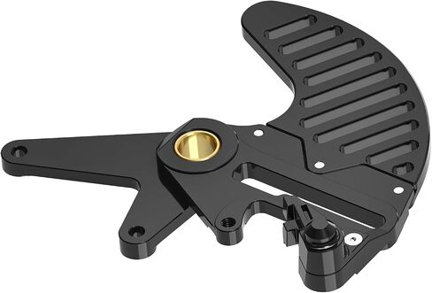NICECNC Black Rear Dual Calipers Bracket Stunt Brake Disc Cover 7701301500101 Compatible with KTM 50-500 EXC/EXCF/XCW/XCF-W/XW-F 2004-2024 Compatible with 125-450 FC/FX/TX/TC 2014-2024 See Fitment in Saudi Arabia
