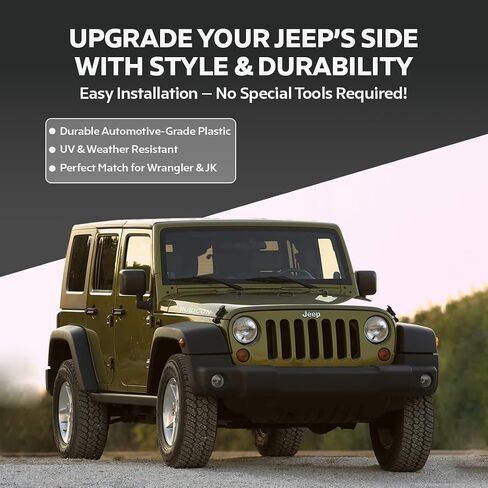 FITRITE AUTO PARTS New Rear Right Passenger Side Fender Flare For 2007-2018 Jeep Wrangler, Textured Black, Made Of Pp Plastic CH1769107 5KF16RXFAF in Saudi Arabia