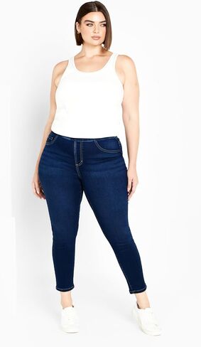 Women's Plus Size Hi Rise Jegging in Saudi Arabia