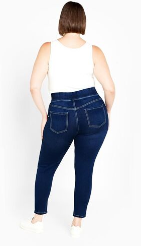 Women's Plus Size Hi Rise Jegging in Saudi Arabia