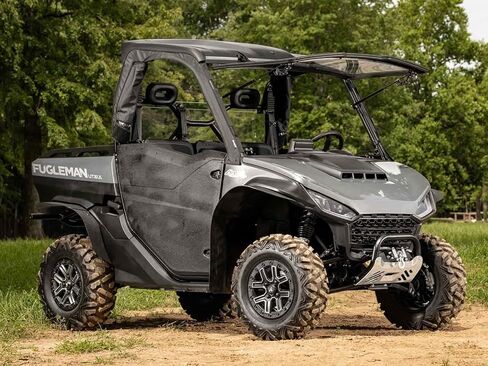 زجاج أمامي قابل للطي 3 في 1 مقاوم للخدش من SuperATV لعام 2022+ Segway Fugleman، مفتوح أو مهووس أو مغلق بالكامل، 1/4 بوصة من البولي كربونات أقوى 250 مرة من الزجاج، صنع في الولايات المتحدة الأمريكية in Saudi Arabia