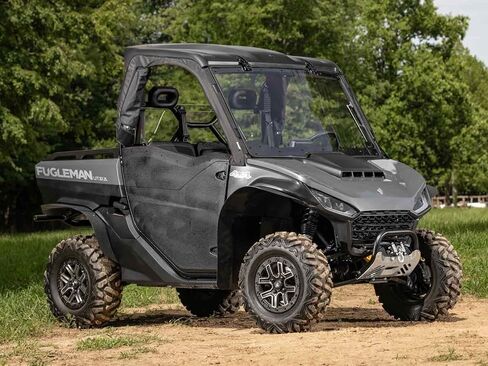 زجاج أمامي قابل للطي 3 في 1 مقاوم للخدش من SuperATV لعام 2022+ Segway Fugleman، مفتوح أو مهووس أو مغلق بالكامل، 1/4 بوصة من البولي كربونات أقوى 250 مرة من الزجاج، صنع في الولايات المتحدة الأمريكية in Saudi Arabia