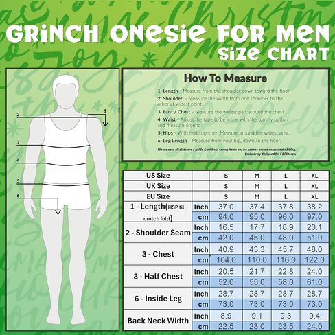 The Grinch Mens One-Piece Pajamas with Fleece Hood Cozy Loungewear - Gift for Men in Saudi Arabia