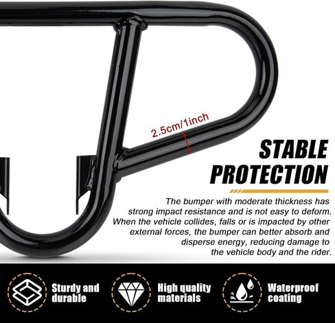 PSLER Hawk 250 Carsh Bar - Motorcycle Engine Guard Collision Avoidance Bumper for Hawk 250/Hawk 250 CC,1 PCS in Saudi Arabia