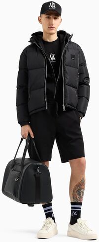 شورت Icon من القطن المطاطي للرجال من Armani Exchange in Saudi Arabia