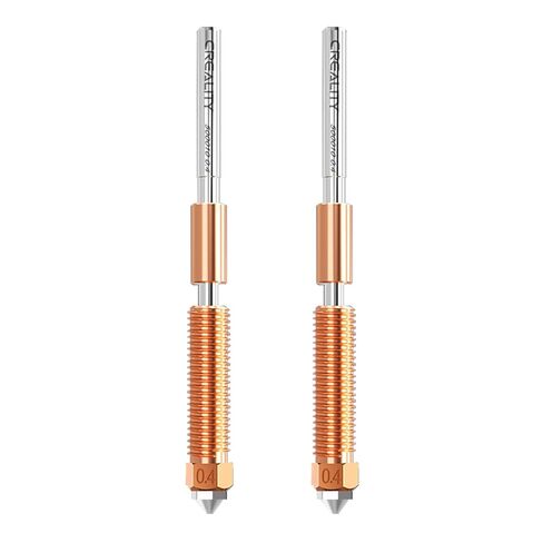 Creality Official K1C Nozzle, 0.4mm 1 PCS Quick-Swap 3D Printer Nozzle Copper Alloy and Hardened Steel Nozzle with Titanium Alloy Heat Break for Ender 3 V3, Ender 3 V3 Plus in Saudi Arabia