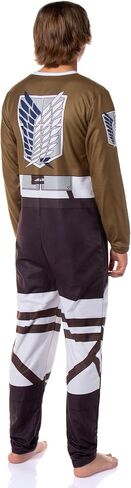 Bioworld Attack on Titan Costume Union Suit Eren Jager Scout Regiment Cosplay One Piece Pajama Outfit For Men in Saudi Arabia