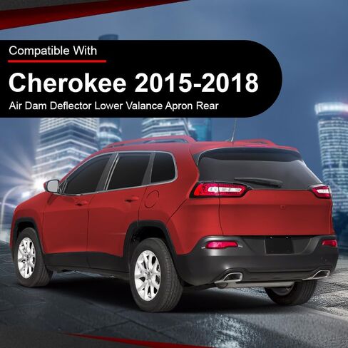 CHEDA عاكس خلفي سفلي متوافق مع جيب شيروكي 2015-2018 68236953AA، CH1195128 أسود in Kuwait