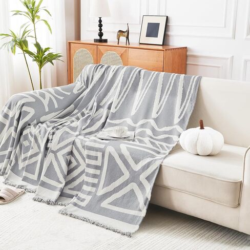 غطاء أريكة Andency غطاء أريكة أسود، أغطية أريكة مقسمة قابلة للغسل من Boho لحماية أريكة الكلاب، غطاء مقعد من الشنيل مضاد للانزلاق لأريكة وسادة، 71 بوصة × 118 بوصة، أسود in Kuwait