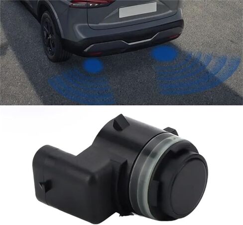 4Pcs Front Rear Car Parking Sensor 3-Pin J12 MK3 T33 2021 2022 2023 2024 284386176R 28437-00Q2A in Saudi Arabia