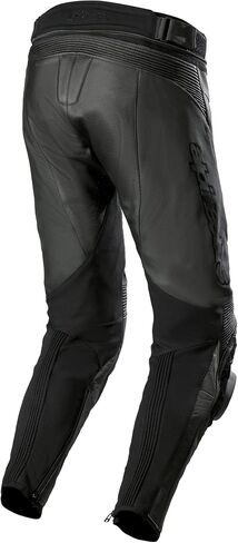 بنطال Alpinestars Missile V3 Airflow من الجلد Airflow للرجال للدراجات النارية في الشوارع - أسود/أسود / 56 in Saudi Arabia