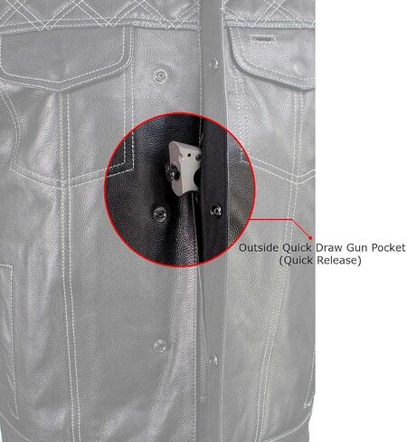 Milwaukee Leather MPM5729 Men's Black Tri-Tex Fabric Motorcycle Rider Pants w/CE Armor Protection - 48 in Saudi Arabia