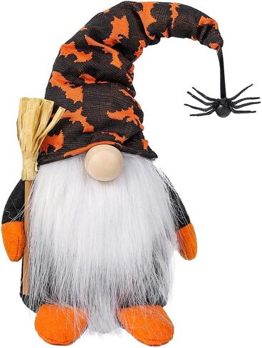 قطعة واحدة من ديكورات قطيفة للهالوين جنومز الاسكندنافية Tomte Nisse السويدية لتزيين طاولات الهالوين in Saudi Arabia