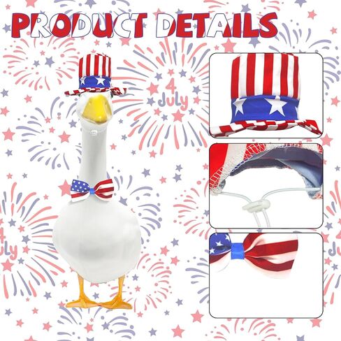 Poseable Goose Wings for Porch Lawn Goose Outfit Accessories Clothing Porch Clothes for Patio Yard Lawn Decor in Saudi Arabia