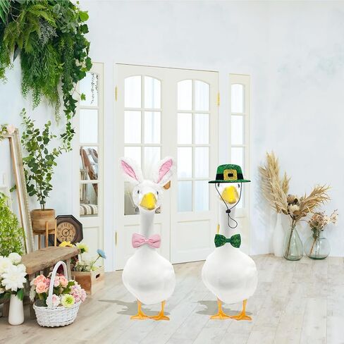 Poseable Goose Wings for Porch Lawn Goose Outfit Accessories Clothing Porch Clothes for Patio Yard Lawn Decor in Saudi Arabia