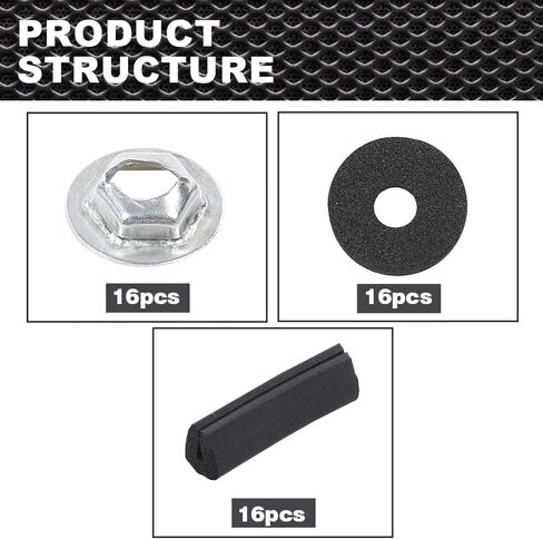 Satin Black Finish Hood Louver Ornament Set Compatible With Chevy Camaro Z28 & IROC 1985-1990 Left and Right Hood Louver Inserts 748557 in Saudi Arabia