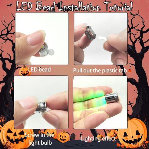 17 Inch Halloween Yard Signs Gravestones Glow in Dark Outdoor Decorations Tombstones for Graves Halloween Set with Stakes, RIP for Haunted Displays Cemetery Props 6Pcs in Saudi Arabia
