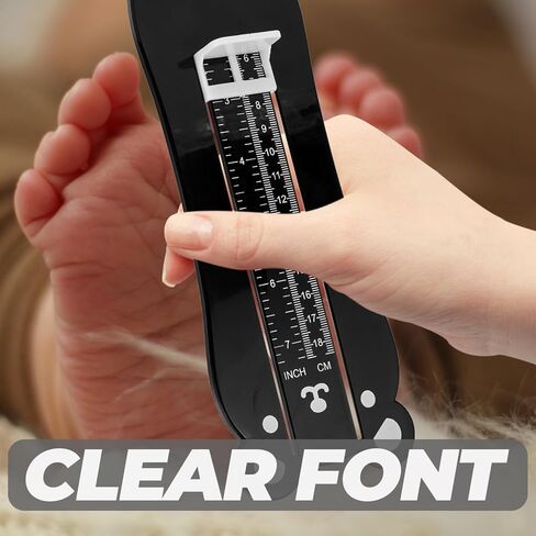PartyKindom Shoe Sizer Measuring Device Foot Measurer for Boys and Girls Boy Girl Shoe Gauge Tool Foot Measurement Ruler in Saudi Arabia