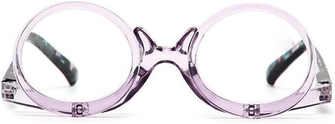 OREUDO Magnifying Makeup Glasses for Women & Men HD Flip Down Lenses for Eyeliner, Mascara, Reading in Saudi Arabia