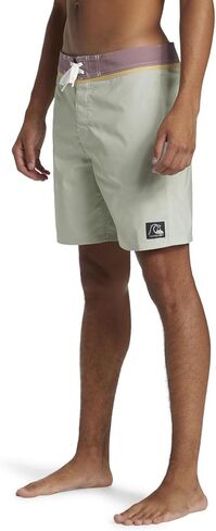 Quiksilver - Mens Original Straight Leg Solid 18 Boardshort, Color Desert Sage, Size: 30 in Saudi Arabia