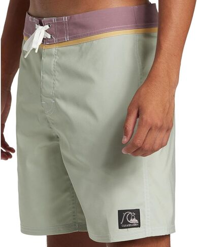 Quiksilver - Mens Original Straight Leg Solid 18 Boardshort, Color Desert Sage, Size: 30 in Saudi Arabia