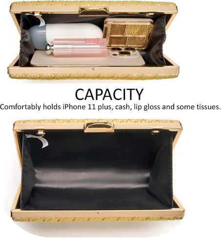 Woven Clutch Purse for Women PU Leather Evening Bag with Detachable Chain for Wedding Party Prom in Saudi Arabia