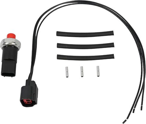 BC3Z-9S599-C Fuel Pressure Switch w/Pigtail Compatible with Ford F-250/ F-350/ F-450/ F-550 Super Duty 6.7L Diesel 2012-2016 Fuel Pressure Sensor with Repair Wiring Replace BC3Q 9S599-BA in Saudi Arabia