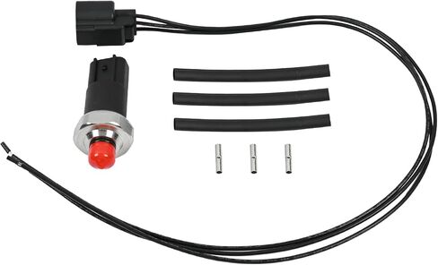 BC3Z-9S599-C Fuel Pressure Switch w/Pigtail Compatible with Ford F-250/ F-350/ F-450/ F-550 Super Duty 6.7L Diesel 2012-2016 Fuel Pressure Sensor with Repair Wiring Replace BC3Q 9S599-BA in Saudi Arabia