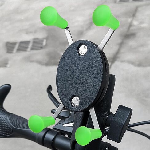 12 Pcs Rubber Cap Silicone Tips Replacement Parts Piece, Compatible with RAM Durable Motorcycle Accessory for Secure Device Grip on Bike and Automotive Mount Specially, 6 Black 6 Green in Kuwait