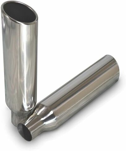 Truck Exhaust Kits 2.5" Dual Exhaust Kit with Flowmaster Super 44 Rear Exit Rolled Tips Fits Tundra 09-21 in Saudi Arabia