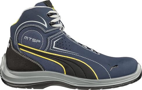 PUMA Men's Touring Black Mid Industrial Shoe, 11.5 in Saudi Arabia