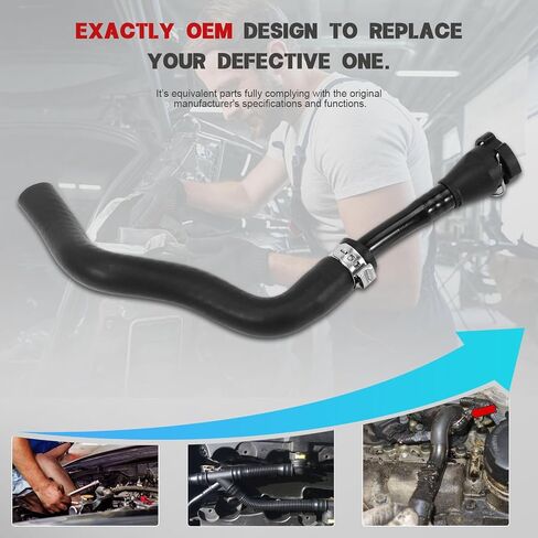 Oil Crankcase Breather Pipe Fit for GLS550 GL550 GL450 ML550 2012-2017 Engine Crankcase Breather Tube Replace 1572030017 2782031217 in Saudi Arabia